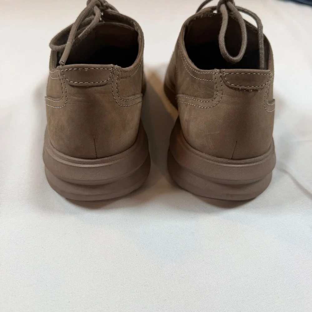 Cole Haan Grand Plus Taupe/Brown Nubuck Oxford Shoes Mens C34383 Casual‎ Dress